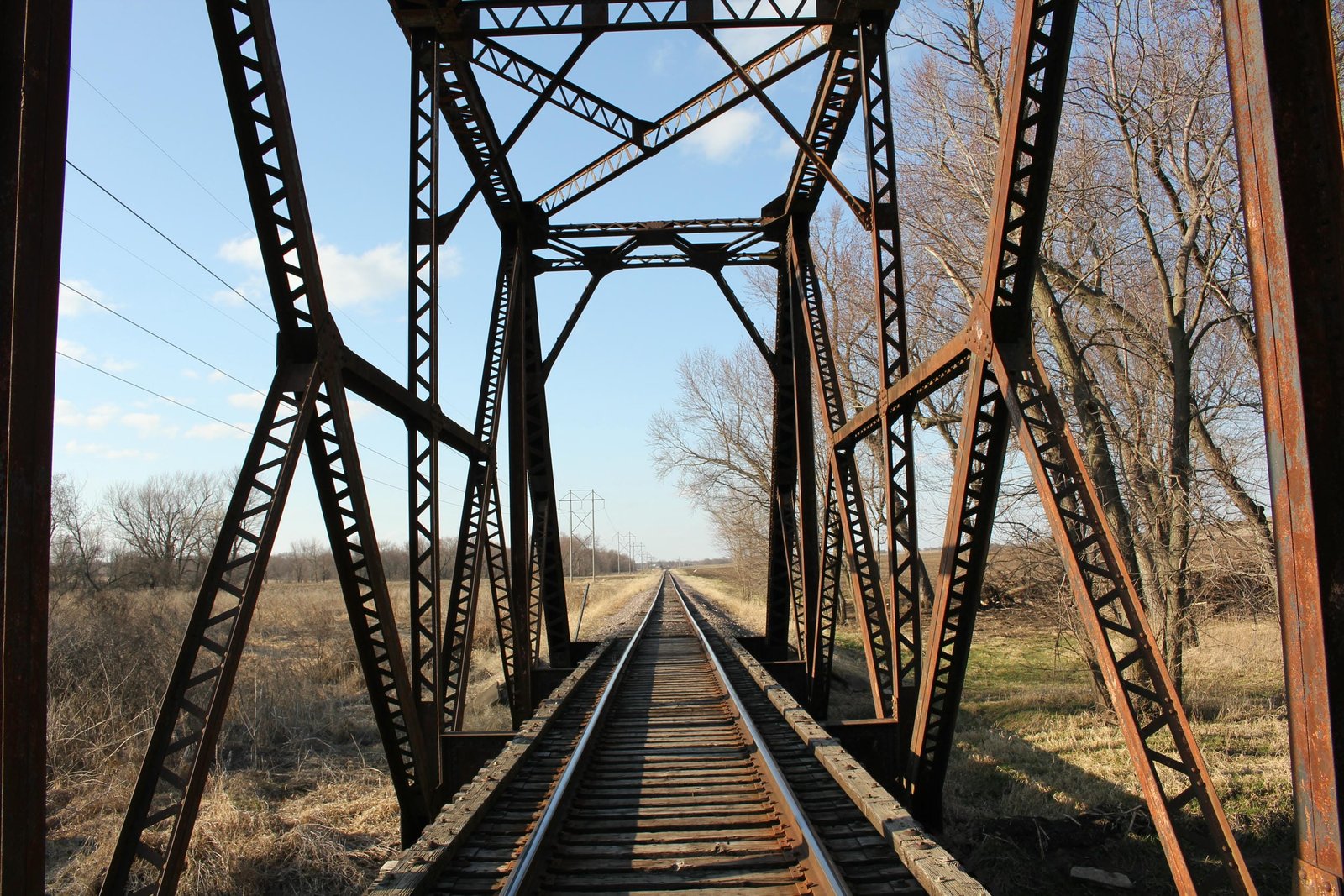 Inside truss